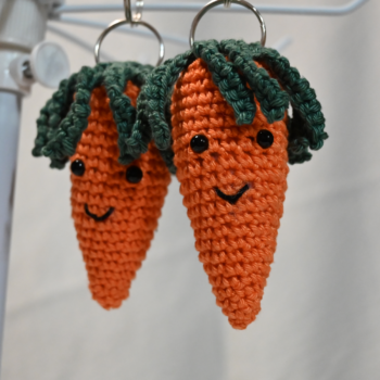 Porte-clés mini carotte 10cm