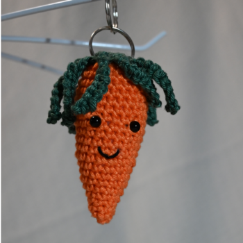 Porte-clés mini carotte 10cm – Image 2