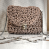SAC MARRON en crochet