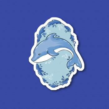 Sticker Dauphin