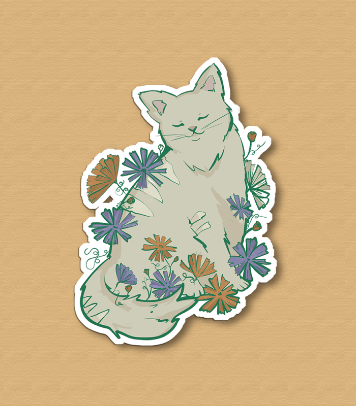 Sticker renard sans fond