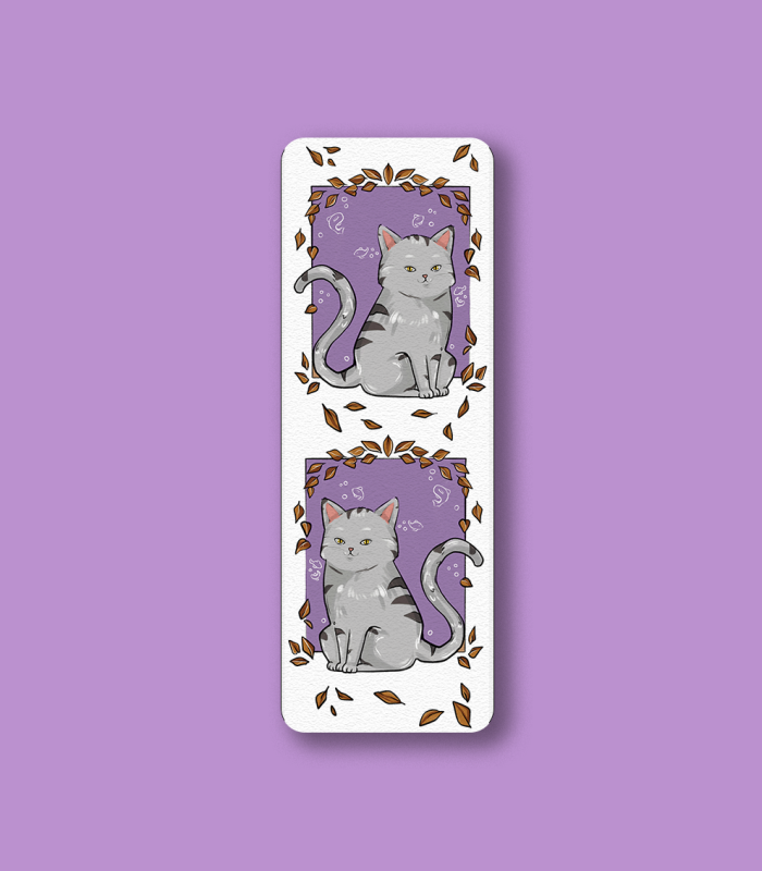 Marque page chat